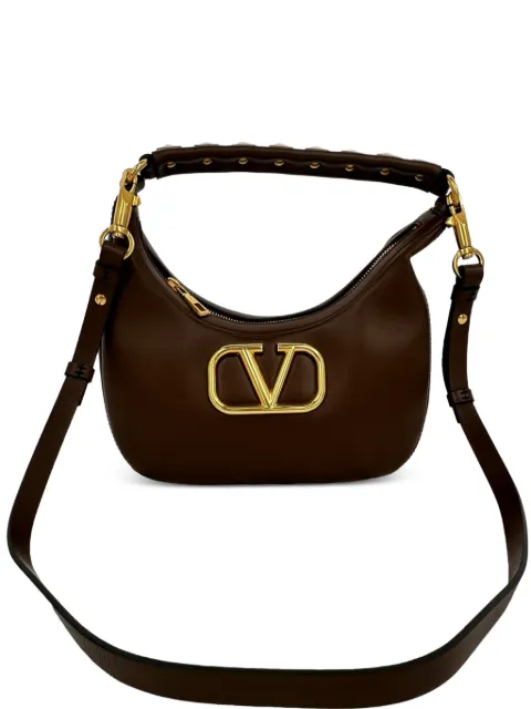 Red Valentino Vintage Stud Sign bag Brown RFCPUGBBA765955W