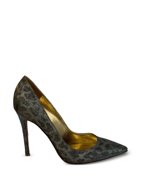 Gianvito Rossi Gianvito 105 pointed-toe pumps Grey RFCPUGBSH762097W