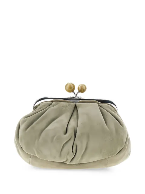 Weekend Max Mara small suede Pasticcino bag - sage green Neutrals 2625516014600MM45111F004