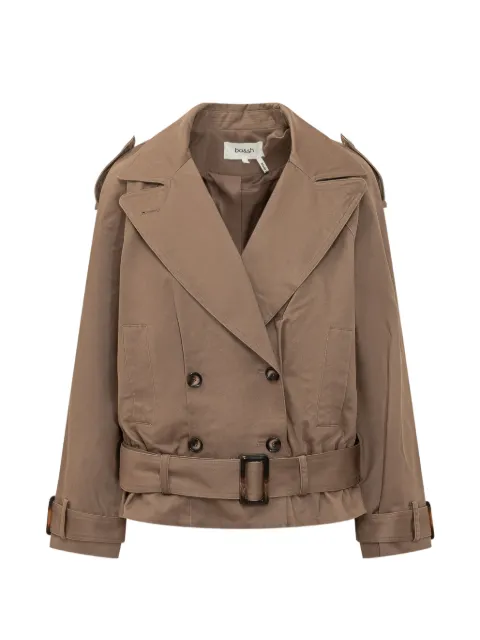 Ba&Sh double-breasted belted jacket Brown 1H26WINN