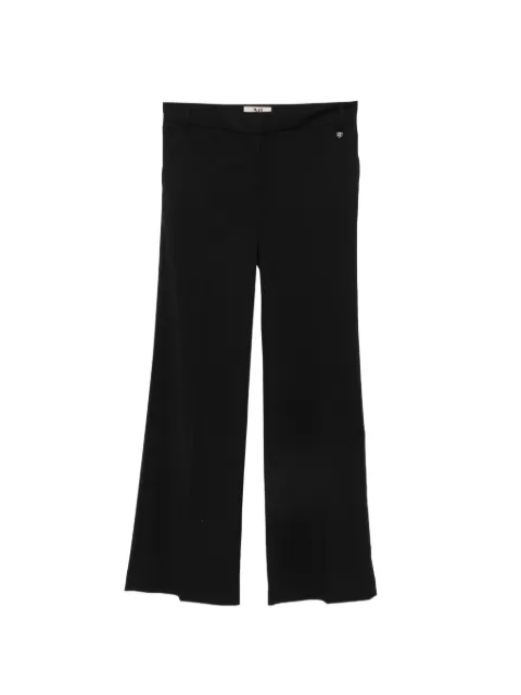 Aniye By Rio logo-plaque tailored trousers Black 181137