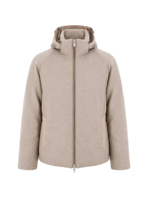 Paul & Shark cashmere hooded jacket Neutrals 15312415