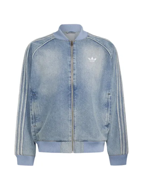 adidas SST Adicolor denim track top Blue KS4962