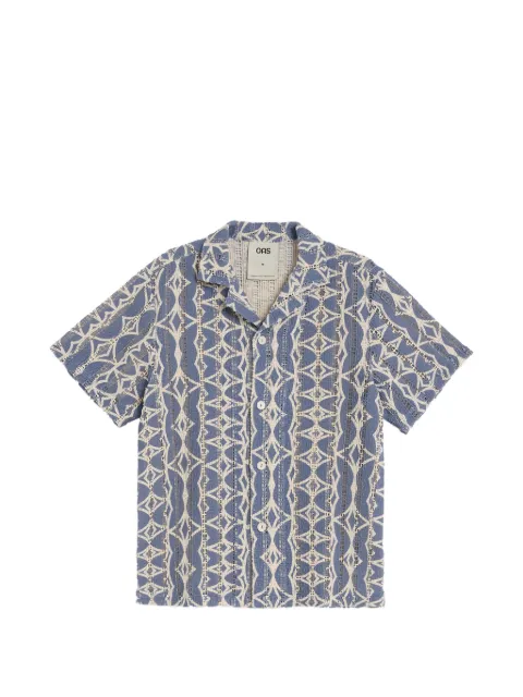 OAS Company Arko Cuba shirt Blue 1010013258