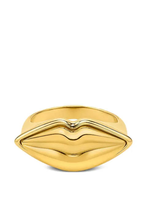 EDINA KISS lip ring Gold EKR110