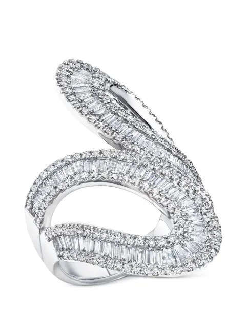 graziela diamond bypass ring Silver HDR201
