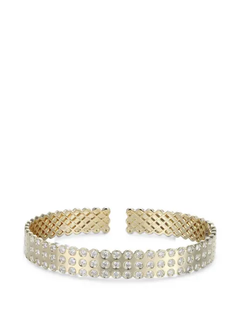 Type Jewelry large Leggo 2.0 diamond bangle Silver TJ2229