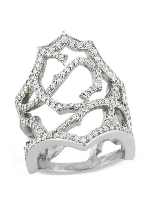 Parulina Thorn Briar diamond ring Silver R464L