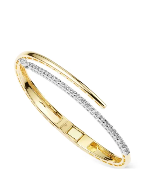 Yeprem Strada diamond bypass bracelet Gold BRA0919