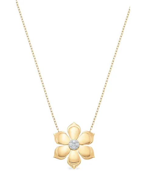 Sara Weinstock large Lierre diamond necklace Gold LIYWPFSLNKG