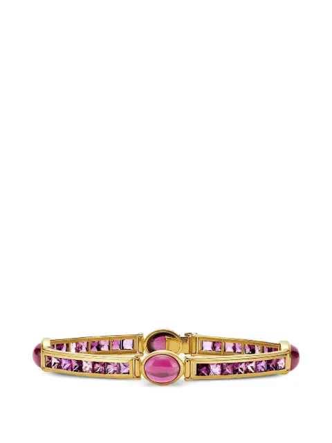 Van St Tropez pink sapphire and rhodolite bracelet Gold VSB23RS