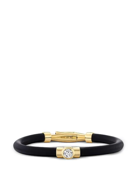 Uniform Object Carbon diamond bracelet Gold B34PRODDIA5MM