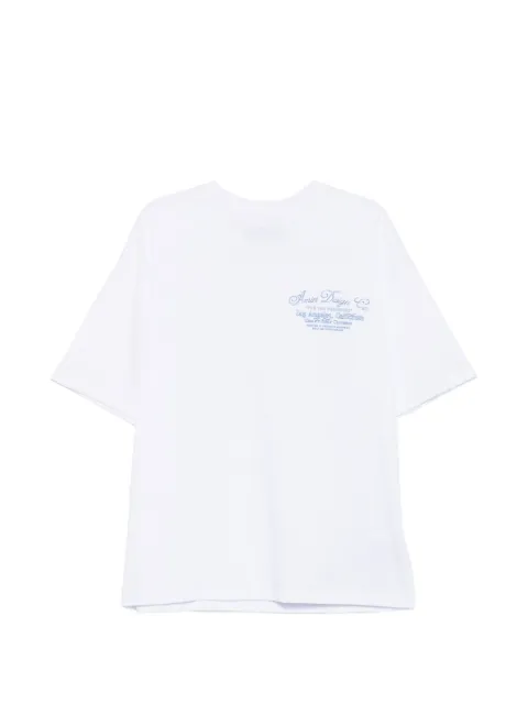 AMIRI logo-print crew-neck T-shirt White AM426JR003