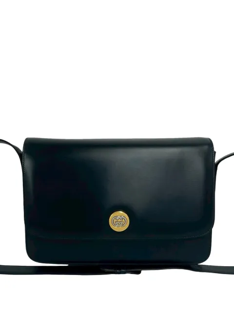 Gucci Pre-Owned 2000-2015 Calfskin crossbody bag Blue F4O953GIY29Q8YFA