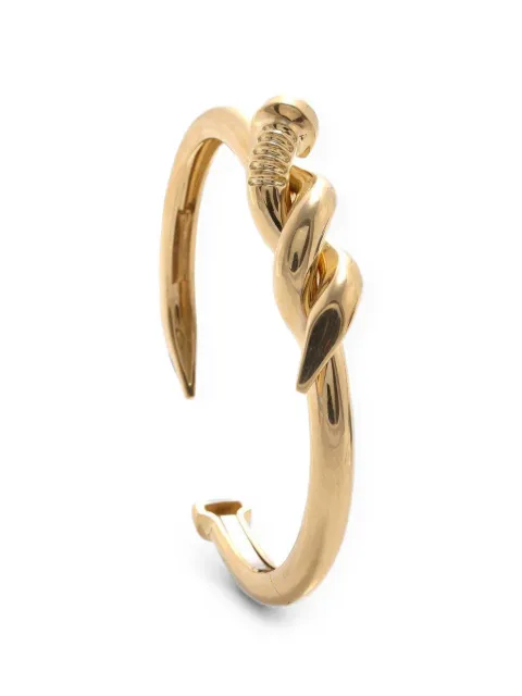 David Webb Twisted Nail cuff bracelet Gold N8560601B