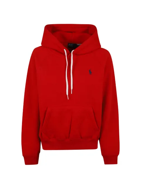 Polo Ralph Lauren logo-embroidered drawstring hoodie Red 211971698510