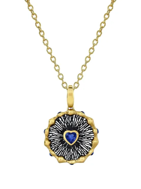 VRAM Hypha sapphire necklace Gold VCN0007