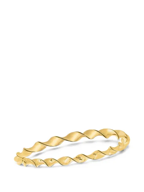 Cicada Jewelry Twist enamel bracelet Gold 8107