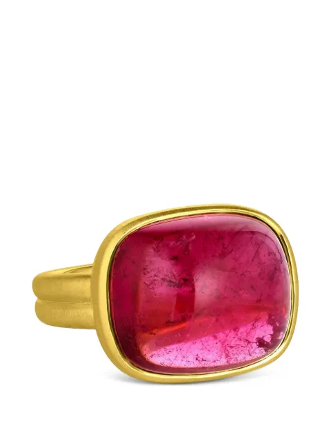 Leigh Maxwell pink tourmaline and diamond ring Gold LMR129TO1943