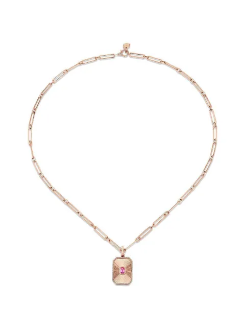 SHAY pink sapphire and diamond necklace Gold SN587108405