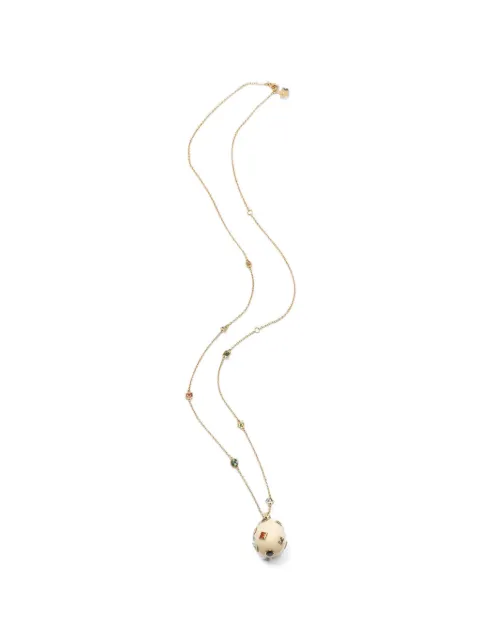 Bibi van der Velden Pop Art sapphire necklace Gold N70031