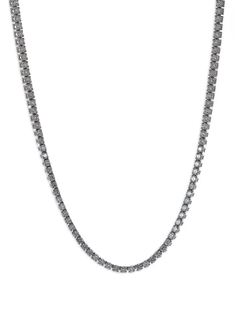 with love diamond tennis necklace Silver N4752WHITE16