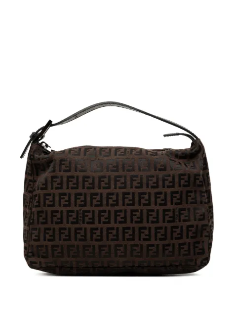 Fendi Pre-Owned 2000-2010 Zucchino Canvas handbag Brown IOQ8X4CUQZ6DRB8T