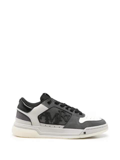 AMIRI panelled logo-patch sneakers Grey AM426SN016