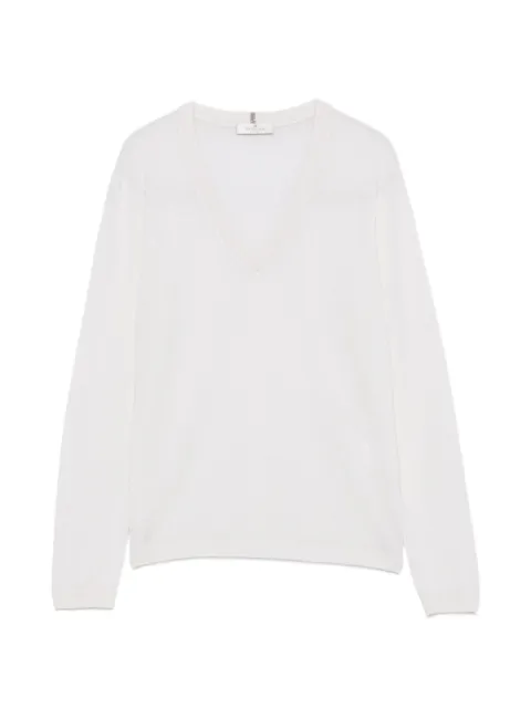 PANICALE V-neck sweater Neutrals D390652V
