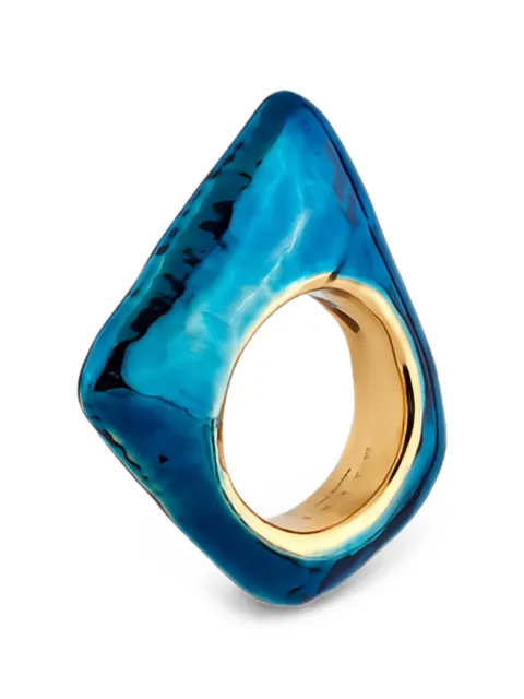 Marni Astral enamel-coated ring Gold 87179