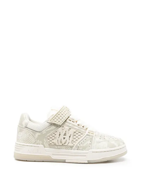 AMIRI Ma Skyline snakeskin-effect sneakers Neutrals AMSNSN1094102