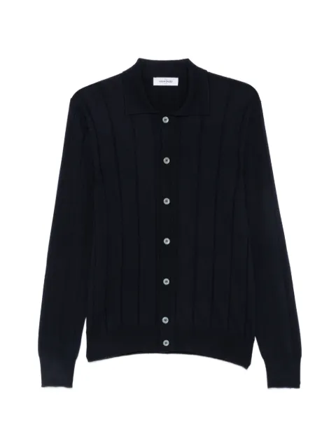 Gran Sasso ribbed-knit cardigan Blue 5713414251