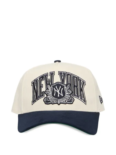 NEW ERA CAP x New York Yankees MLB 9FORTY colour-block cap Neutrals 60915950