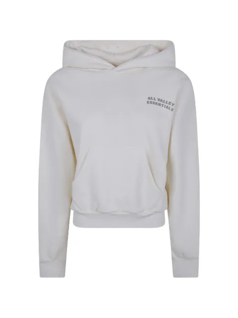 FEAR OF GOD ESSENTIALS 90s fleece hoodie classic-fit Neutrals RW00315