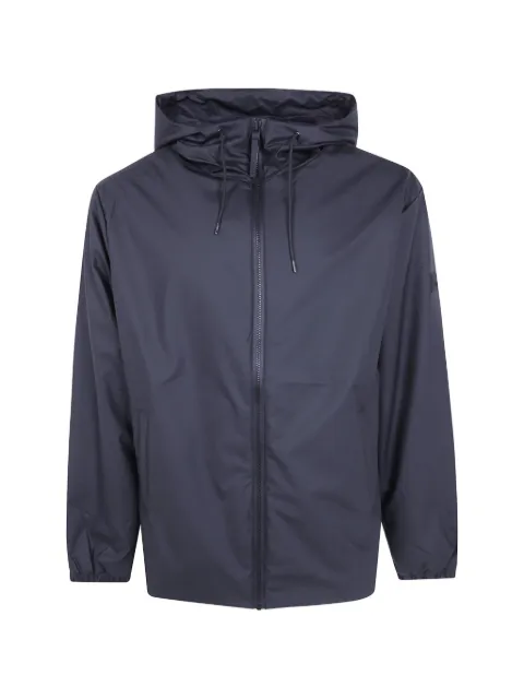 Rains hooded zip-up jacket Blue 1577001