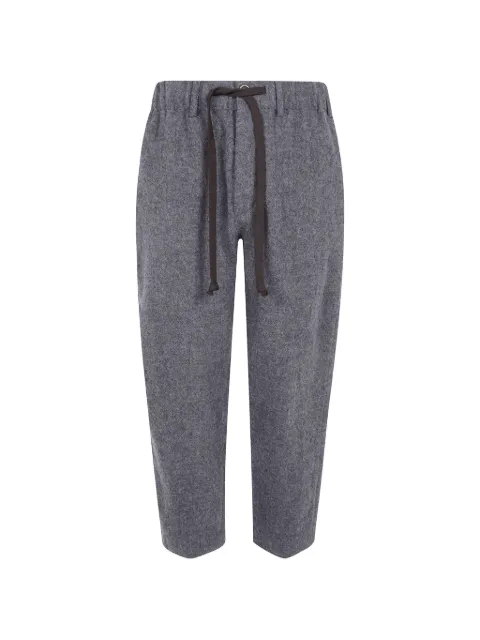 Uma Wang drawstring wide-leg trousers Grey UM3518WV