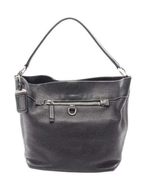 Prada Pre-Owned 2010-2026 Vitello Daino tote bag Black GAL8V78Y81T7H14Y