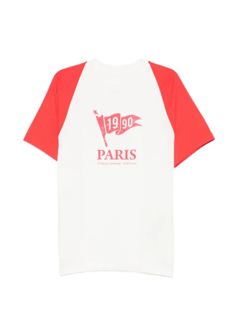 System raglan-sleeve graphic-print T-shirt White SY2G8TTOT07W