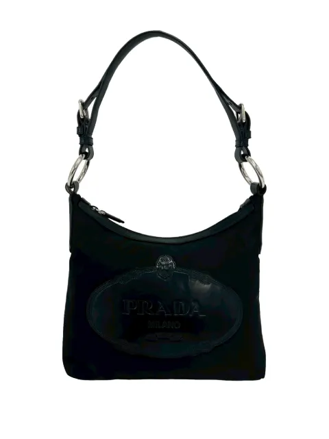Prada Pre-Owned 2010-2026 Tessuto shoulder bag Black V3JOI5OO769M2BN3
