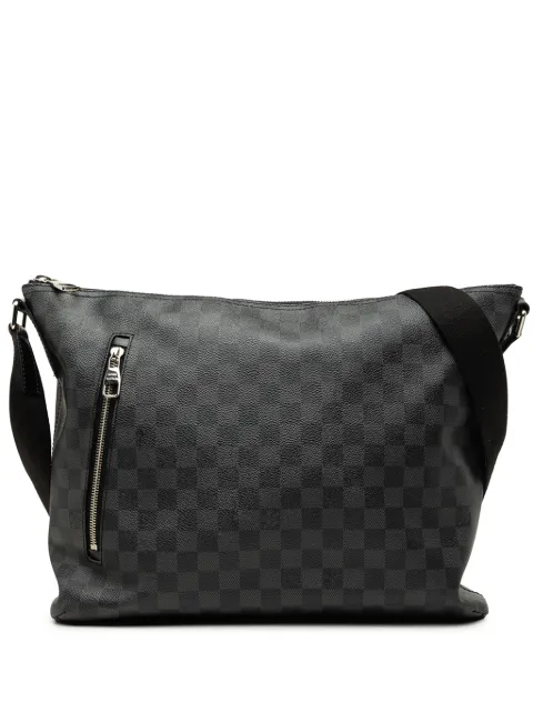 Louis Vuitton Pre-Owned 2012 Damier Graphite Mick MM crossbody bag Black DTMEN1P7LCKZZL7F