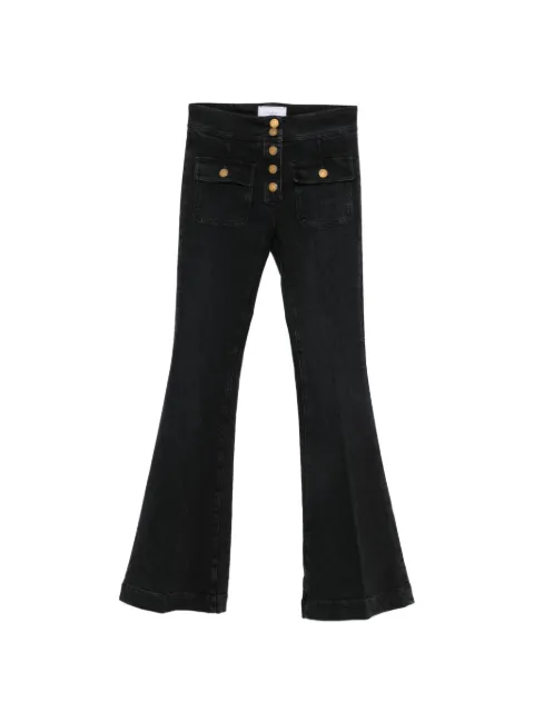 Seafarer button-up flared jeans Black SWP0016TDS0018254