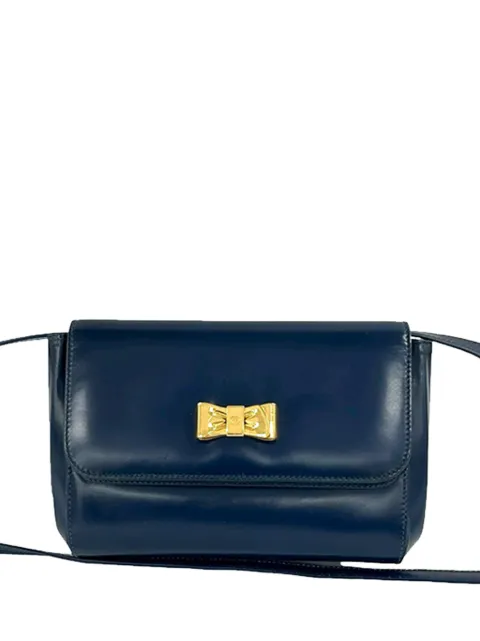 Gucci Pre-Owned 20th Century Calfskin crossbody bag Blue C567DI05YBDG2WRM