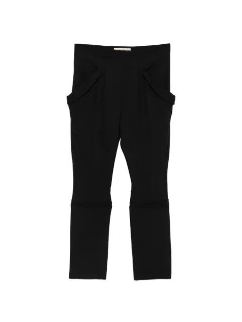 Balenciaga Pre-Owned 2000s side-pocket trousers Black BA250SV
