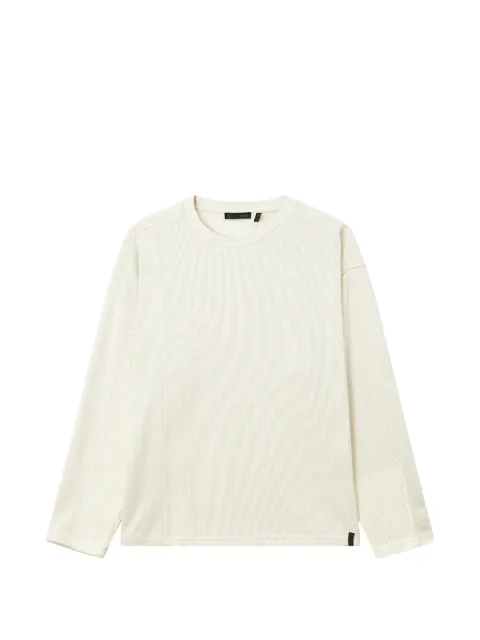 FIVE CM ribbed patchwork T-shirt Neutrals 5CXLTM00545X