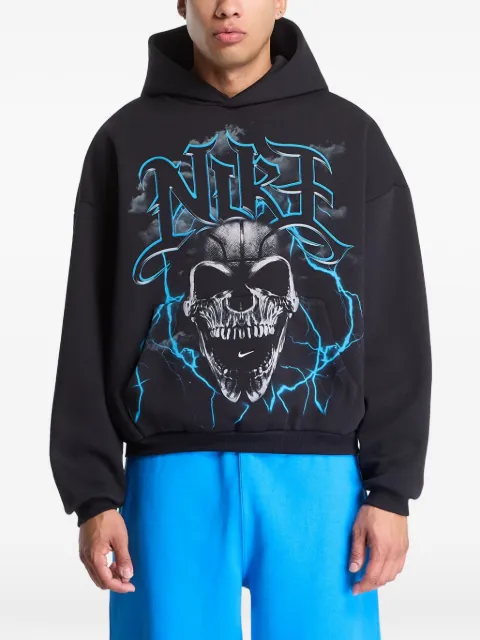 Nike Standard Issue brushed pullover basketball hoodie Black IM6346