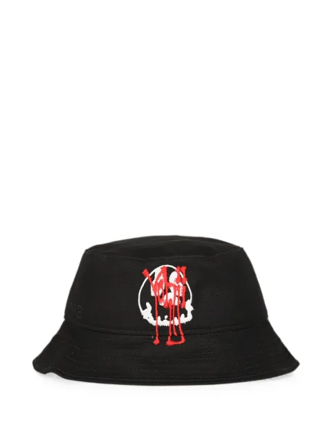 Y-3 Chito graphic bucket hat Black KS8155