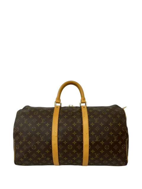 Louis Vuitton Pre-Owned 1998 Monogram Keepall 50 travel bag Brown EUZFJF1P7DTSC5O2