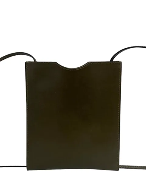 Hermès Pre-Owned 2003 Box Calf Onimaitou crossbody bag Brown EFDKPNX0ZOKK1O41