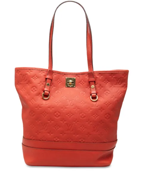 Louis Vuitton Pre-Owned 2012 Monogram Empreinte Citadine PM tote bag Red UKBQ4M01C6HK2LKR