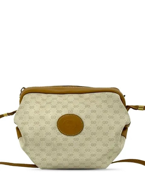 Gucci Pre-Owned 20th Century Microguccissima crossbody bag White SSGQAUPGN1RGAI1K